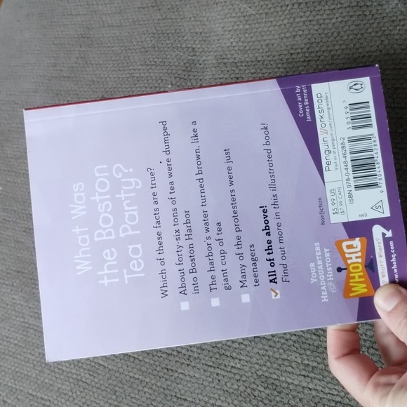 What Whas The Boston Tea Party? Who Was Books - Picture 2 of 2